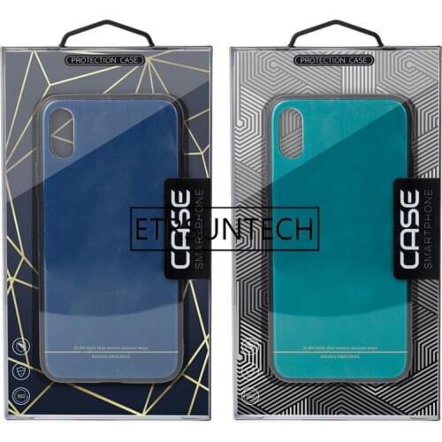 200pcs High quality Universal Mobile Phone PVC Package Box Retail Packaging Box For mobile phone shell iphone X 7 6 8plus case