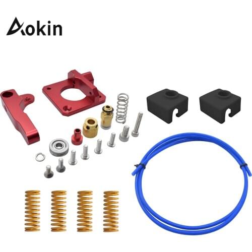 3D Printer Ender 3 CR10 Extruder Upgrade Kit Springs Extruder Damper Meal Sock Tube for Creality Ender 3 CR10 CR-10 Printer