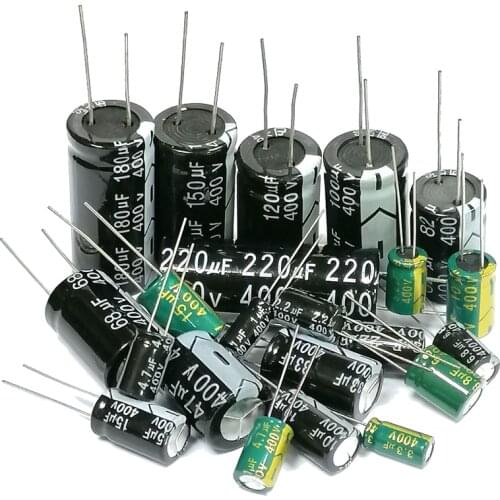 400V 4.7uf 6.8uf 10uf 15uf 22uf High frequency and low resistance