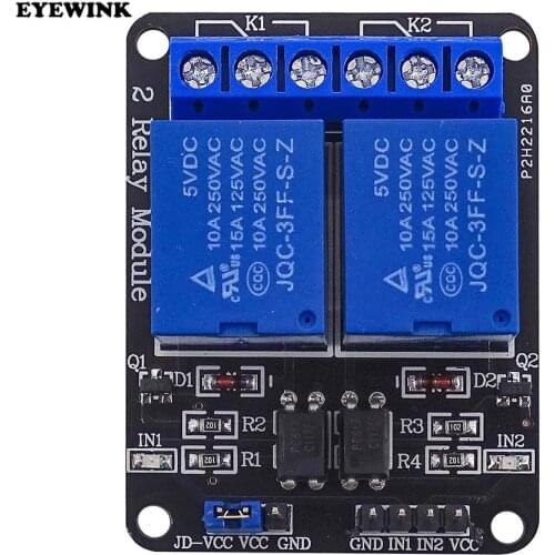 5V/12v/24v two/2 Channel Relay Module Shield For raspberry Pi relay Shield