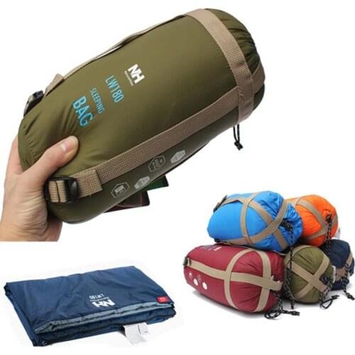 Envelope Outdoor Single Sleeping Bag Camping Travel Hiking Ultra-light Fleabag Free Shipping