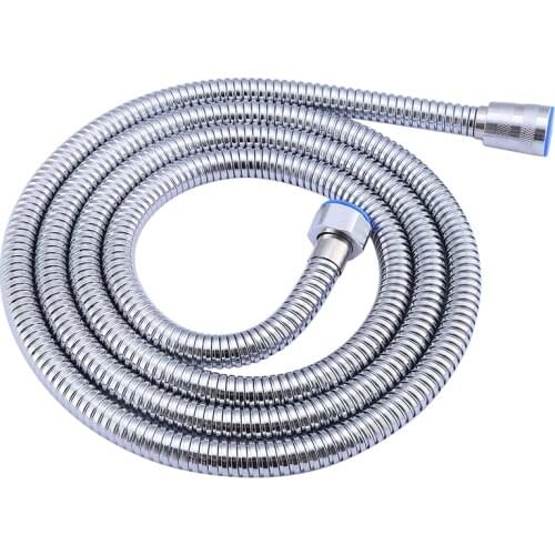 Stainless Steel Metal Hose Encryption Shower Nozzle Hose Explosion-proof Shower Inlet Pipe Cleaning Sanitary Tools