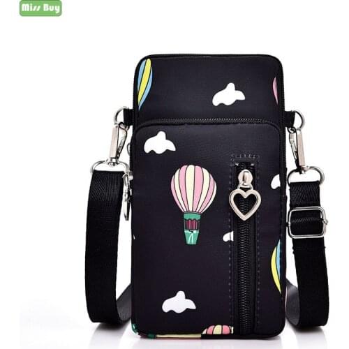 Fashion Mobile Phone Pouch For iPhone X XR XS 7 8 6 6s Plus Wrist Bag For iPhone 12 Pro Max Ladies Girl Shoulder Small Bags Case