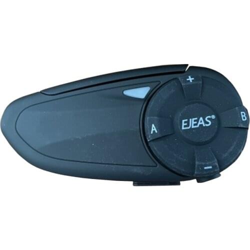 1200M Bluetooth Motorcycle Helmet Intercom for 5 Riders group talk BT Interphone Headset FM radio V8