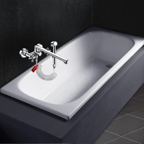 Wall Mounted Classical Bathroom Faucet Bathtub Faucet Tap bath and Shower Faucet bathtub faucet with Super Long Pipe Brass