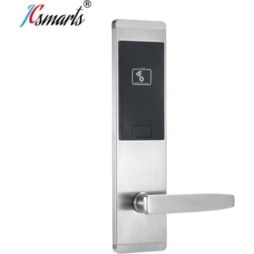 Stainless Steel RFID Hotel Lock System Smart Card Digital Electronic Door Locks
