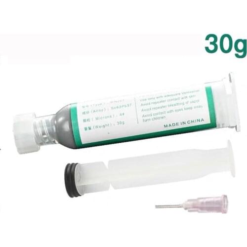 PPD 138/183 30g Degrees Lead-Free Low Temperature Solder Paste for PCB Motherboard BGA REBALLING SMD