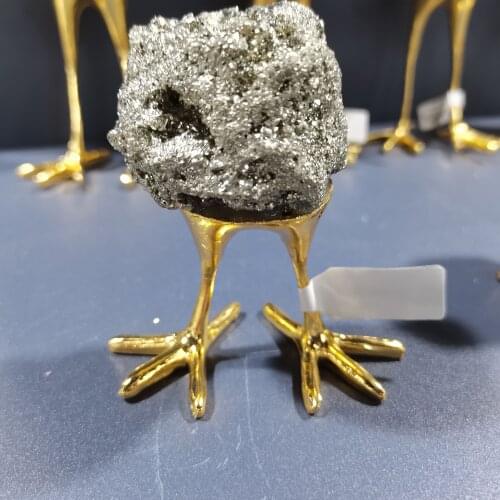 Natural Pyrite Irregular Ore Mineral crystal Stone Mineral Lron Rough Quartz Teaching Specimen Gem Ornaments Pyrite gemstone