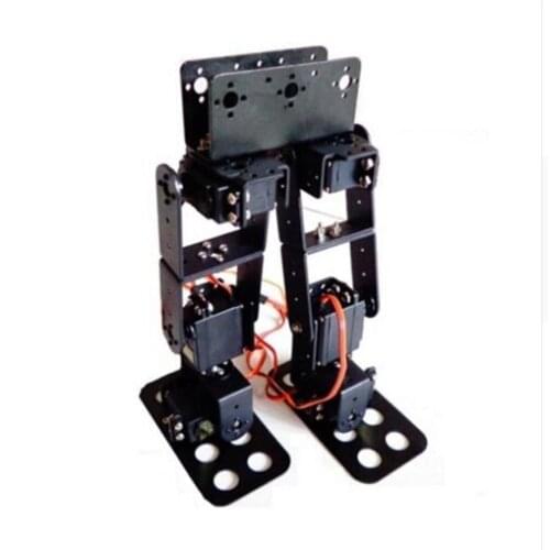 6 DOF Biped Walking Humanoid Robot Servo Bracket Mechanical Arm For Arduino DIY Robotic Teaching Model Project