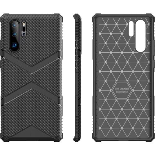 Military Rugged Shield Silicone Case for Huawei P30 Pro Armor Drop Resistance High Impact Resistance Phone Cover