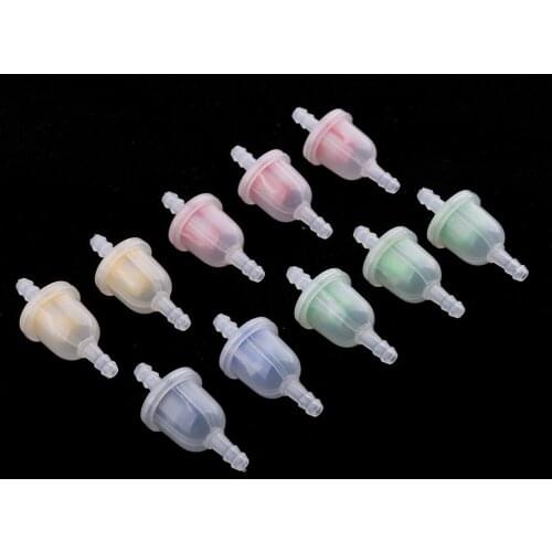 10pcs Fuel Filter Moped Scooter Bike ATV Quad Go Kart ATV 7mm