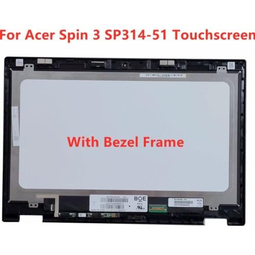 14 "Full HD LED IPS Multi Touch Panel NV140FHM-N41 For Acer Spin 3 SP314-51-32TK