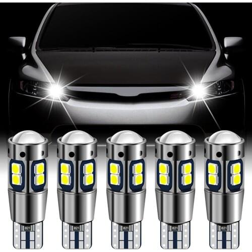 2PCS T10 W5W LED Bulbs Car Interior Light Parking Lamp For skoda octavia rapid fabia kodiaq octavia a7 a5 a2 octavia 3 superb