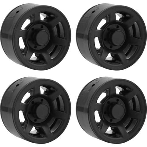 4PCS 1.55Inch Beadlock Wheel Rim Hub for RC Crawler Car Axial Jr 90069 D90 TF2 Tamiya CC01 LC70 MST JIMNY