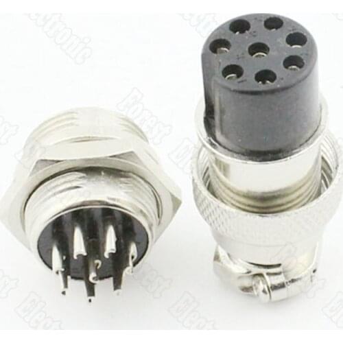 8 Pin Air Connector GX16-8P