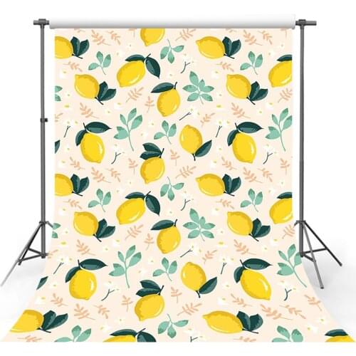 Avezano Fresh Lemon Baby Shower Birthday Backdrop Fruit Photography Backgrounds Wallpaper Photo Studio Photozone Photocall Decor