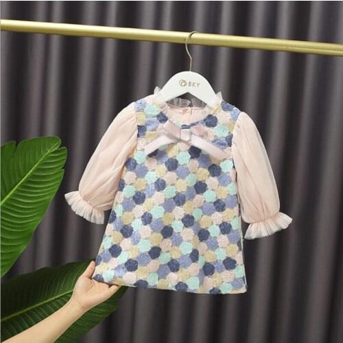 Hot Spring baby dresses for newborn baby 1 year birthday party toddler girls clothing vestidos kids girls clothes dresses dress