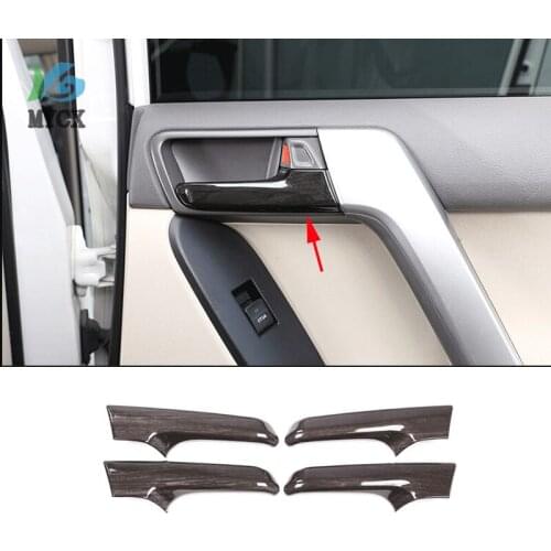 For Toyota Land Cruiser Prado FJ150 150 2010-2018 Car Accessories ABS Interior Door Handle Trim 4pcs