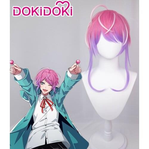 Dokidoki Division Rap Battle Cosplay Ramuda Amemura Wig Hypnosis Mic Buster Bros!!! Ramuda Amemura Cosplay Wig