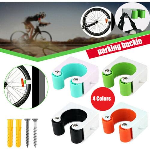 Home Store Vertical Display Stroage Rack For MTB Bicycle Wall Mount Hook Road Bike Parking Buckle Clip Holder