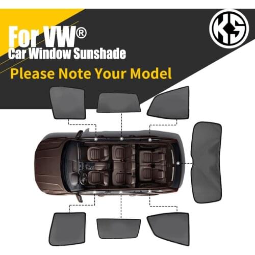 Magnetic Side Car Window Sunshade For VW Volkswagen Passat Golf 7 Tiguan POLO Window Curtain Sun Shade Visor Summer Protection