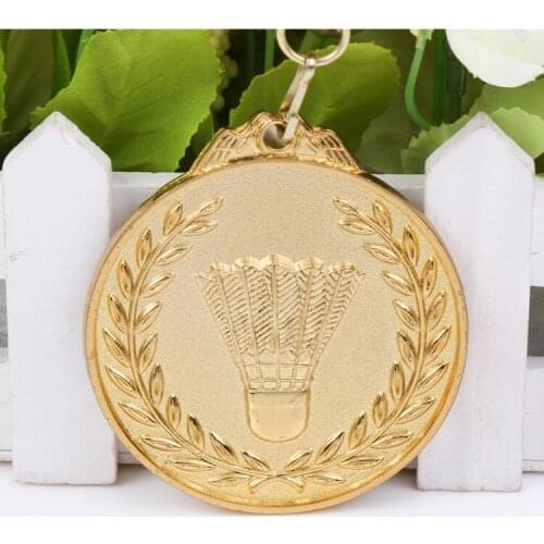 Badminton MedalsGold Color Medal and Silver Color Medal and Branze Color Medal