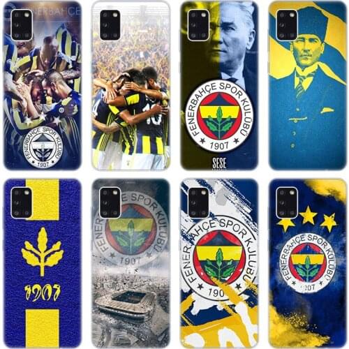 Turkey Fenerbahce Football Soft Case for Samsung Galaxy A02 A10 A11 A12 A20 A20E A21 S A22 A30 A31 A32 A01 Core Silicone Cover