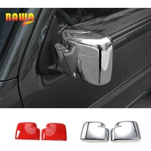 BAWA Mirror Covers for Suzuki jimny 2007-2017 Car Rearview Mirror Shell Decoration Cover Sticker for Suzuki jimny