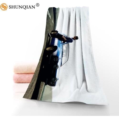 Customize Your Favorite Hobbs And Shaw 35x75cm Daily Exercise Fitness Fast Dry Face Microfiber Towel