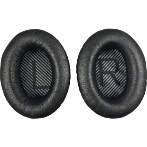 Replacement Ear-Pads Cushions for Bose QuietComfort-35 (QC-35) and QuietComfort-35 II (QC-35 II) Over-Ear Headphones