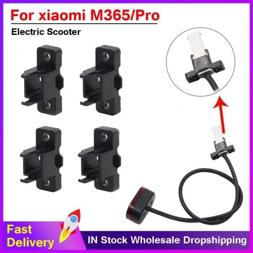 1/2/3PC Rear brake Light Tail Light Connector Fixed Part Taillight Kit for Xiaomi M365 Pro M187 Bird Spin Electric Scooter Parts