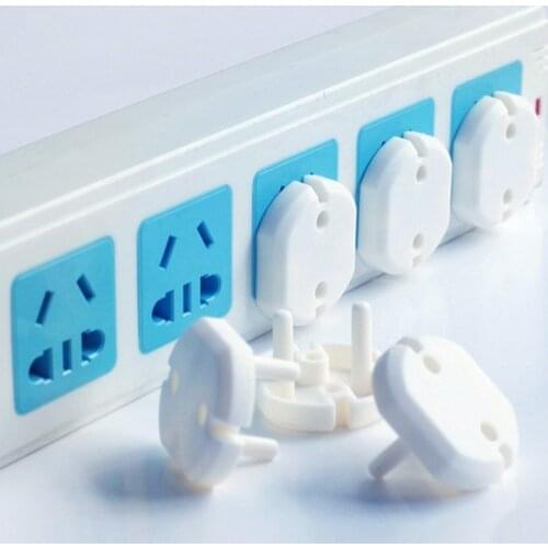 10pcs/lot Electric Anti Shock Plugs Protector Cover EU Power Socket Electrical Outlet Baby Kids Child Safety Guard Protection