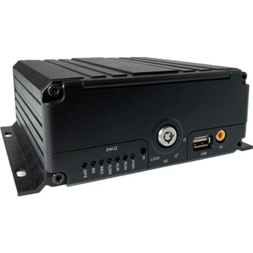 2T 2.5 -inch HDD and 1 256G SD card storage 1080P 4 Channel CCTV Vehicle DVR Car 3G wifi gps