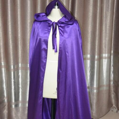 Purple cloak Role play costume Elf Cloak White Bridal coat Wizard Cloak custom size wedding bolero women