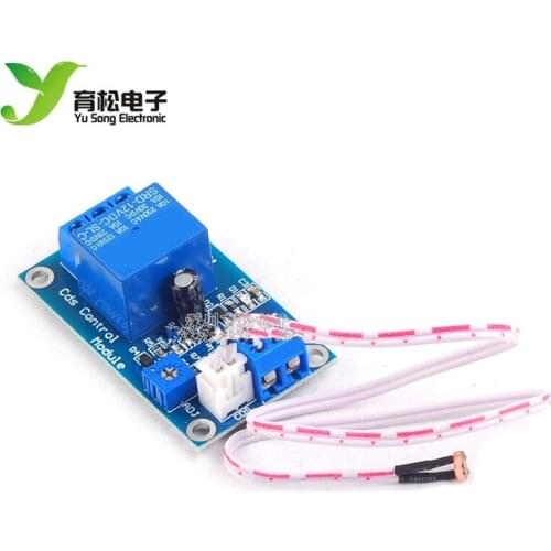 Photosensitive resistance module, automatic brightness control /12V/light control switch relay, light detection
