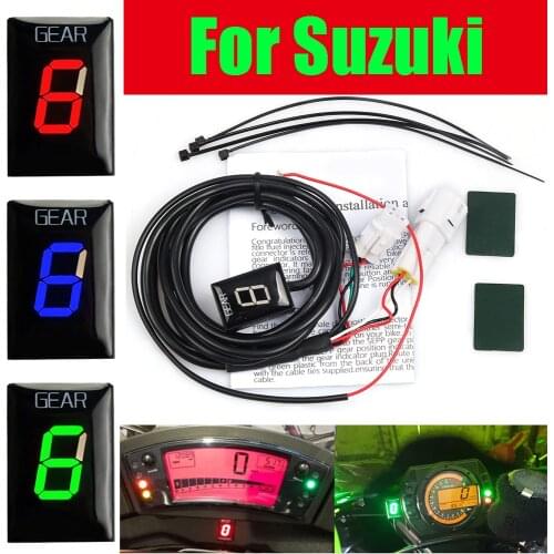 Motorcycle Gear Indicator Digital Gear Display Meter For Suzuki C109R C109T C1500 C1800R C 1500 1800R 1800 R C 109 T R 109T 109R