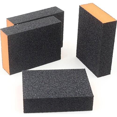 Pottery Tool 80 240 Mesh Polishing Sponge Sand Paper Elastic Grinding Sponge Grinding Block for Polymer Clay Ceramic Polish Tool