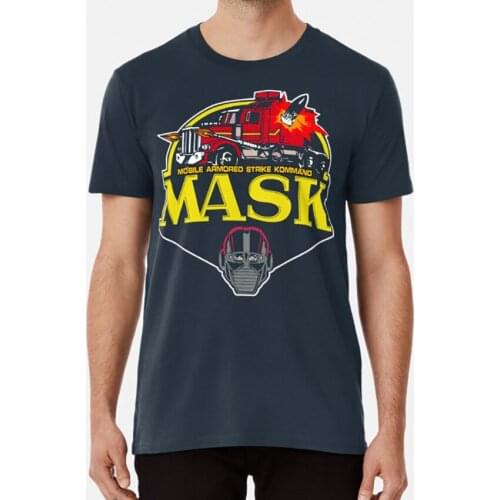 Mask Mobile Armored Strike Kommand Retro 80s Cartoon T Shirt Mask M A S K Cartoon Retro Cartoon Movies 80s Cartoon Mask T Shirt