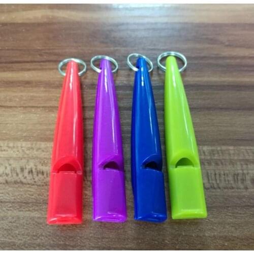 500pcs/lot New Dog Whistle Stop Barking Silent Pet Training Plastic Whistles Dog Animal Obedience Sound Free Shipping SN3736