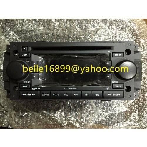 Original new Car Audio Unit Doddge Snigle Disk DVD Unit P05091522AC CHRYSLER CORPORATION