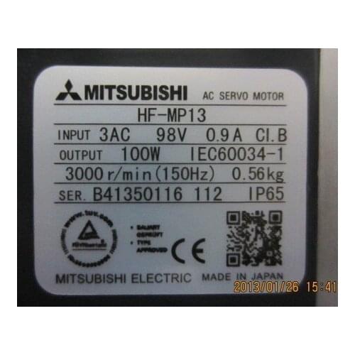 Original new Japan Mitsubishi servo motor 400W HF-MP13