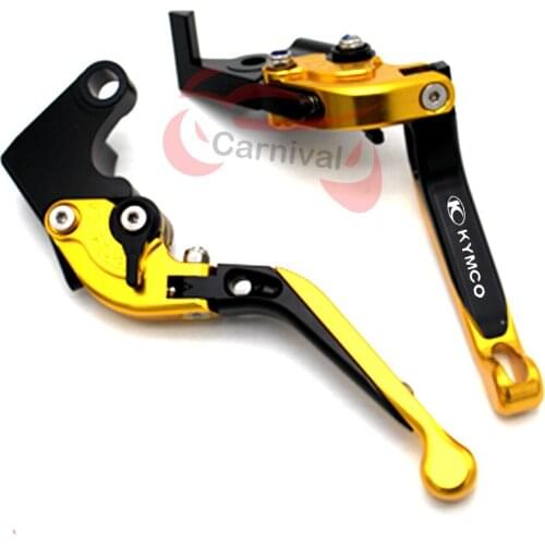 For KYMCO CITY CENTER 125/200/300/350 CNC motorcycle brakes adjustable folding extendable clutch brake lever adjustment