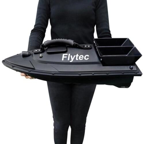 EU/US/UK Flytec 2011-5 Fishing Tool Smart RC Bait Boat Toys Dual Motor Fish Finder Ship Boat Remote Control 500m Fishing Boat