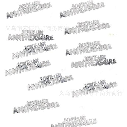 Happy Birthday/French/15 grams Sequins PVC Flat for DIY Card Making Craft Color Collection