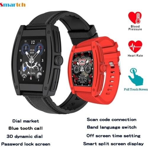N72 Sport Smart Watch BT Call Heartrate Blood Pressure Test 3D Dynamic Dial Full Screen Touch Password Lock Screen Smartwatch