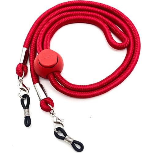 Face Mask Lanyard Adjustable Length Extension Comfortable Mask Chain Holder Hanger Neck Bandanas Anti-lost Face Cover