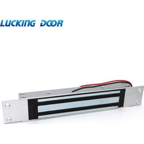 12V Single Door Electric Magnetic Electromagnetic Lock With Mortise Mount 350lbs 600lbs Holding Force for Access Control