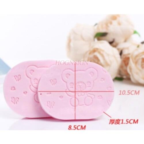 2 Pcs High Elastic Multi Bubble Wash Face Cartoon Print Wash Cotton Skin Small Fresh Face Flutter Two Loaded Sale