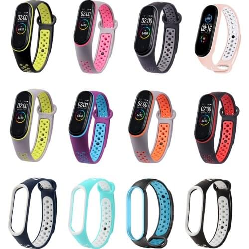 Colorful Strap Replacement for Mi Band Xiaomi 5 Watch Band Bracelet Strap Bands for Men & Women