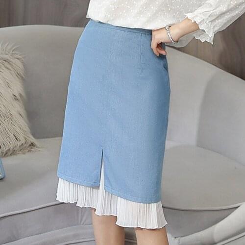 Юбки-карандаши с разрезом DULITINA China At AliExpress